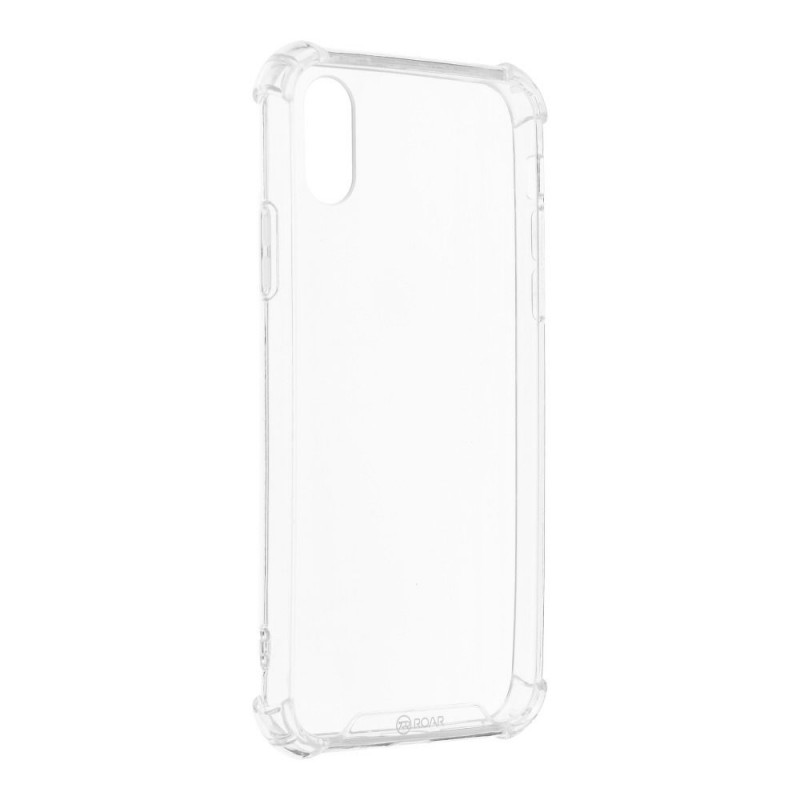 Apple iPhone XS Coque Roar Armor Jelly Étui haut de gamme  Transparent