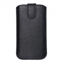 Apple iPhone XS Etui universel Slim Kora 2 Noir 