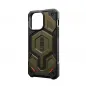 Apple iPhone 15 Pro Max Coque Urban Armor Gear Monarch Pro MagSAFE  Kevlar element green