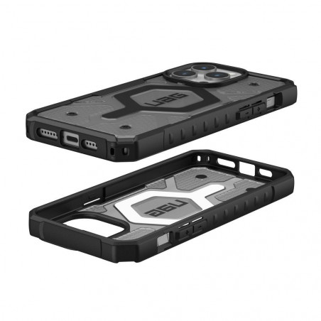 Apple iPhone 15 Pro Max Coque Urban Armor Gear Pathfinder Étui haut de gamme  MagSAFE  Cendre