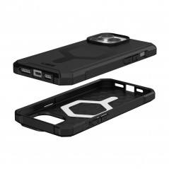 Apple iPhone 15 Pro Max Coque Urban Armor Gear Essential Étui haut de gamme  MagSAFE  Noir