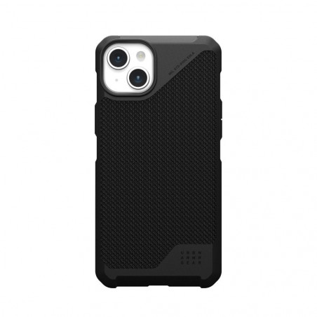 Apple iPhone 15 Plus Coque Urban Armor Gear Metropolis LT Étui haut de gamme  Noir kevlar