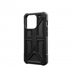 Apple iPhone 15 Pro Coque Urban Armor Gear Monarch Étui haut de gamme  MagSAFE  Fibre de carbone