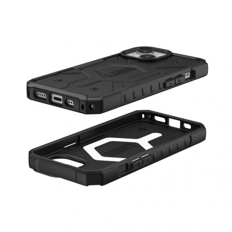 Apple iPhone 15 Coque Urban Armor Gear Pathfinder Étui haut de gamme MagSAFE Noir