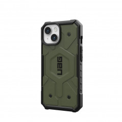 Apple iPhone 15 Coque Urban Armor Gear Pathfinder Étui haut de gamme  MagSAFE  Olive