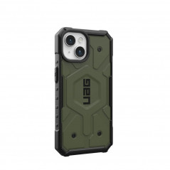 Apple iPhone 15 Coque Urban Armor Gear Pathfinder Étui haut de gamme  MagSAFE  Olive