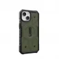 Apple iPhone 15 Coque Urban Armor Gear Pathfinder Étui haut de gamme  MagSAFE  Olive