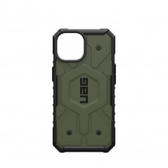 Apple iPhone 15 Coque Urban Armor Gear Pathfinder Étui haut de gamme  MagSAFE  Olive