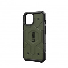 Apple iPhone 15 Coque Urban Armor Gear Pathfinder Étui haut de gamme  MagSAFE  Olive