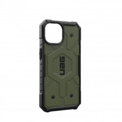 Apple iPhone 15 Coque Urban Armor Gear Pathfinder Étui haut de gamme  MagSAFE  Olive