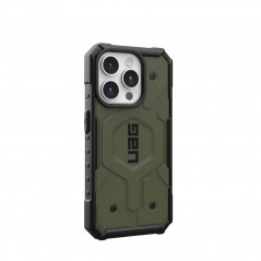 Apple iPhone 15 Pro Coque Urban Armor Gear Pathfinder Étui haut de gamme  MagSAFE  Olive