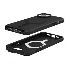 Apple iPhone 15 Plus Coque Urban Armor Gear Essential Étui haut de gamme  MagSAFE  Noir