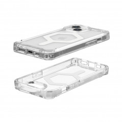 Apple iPhone 15 Coque Urban Armor Gear Plyo Étui haut de gamme  MagSAFE  Blanc glacé