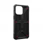 Apple iPhone 15 Pro Max Coque Urban Armor Gear Monarch Étui haut de gamme  MagSAFE  Noir kevlar
