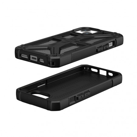 Apple iPhone 15 Coque Urban Armor Gear Monarch Étui haut de gamme  MagSAFE  Fibre de carbone