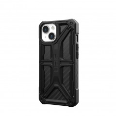 Apple iPhone 15 Coque Urban Armor Gear Monarch Étui haut de gamme  MagSAFE  Fibre de carbone