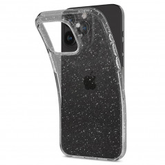 Apple iPhone 15 Pro Coque Spigen Liquid Crystal Clair comme du cristal  Cristal scintillant