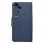 Samsung Galaxy S24 Portefeuilles Canvas Book Bleu marine