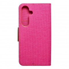Samsung Galaxy S24 Portefeuilles Canvas Book Rose