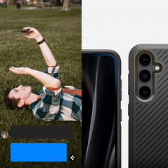 Samsung Galaxy S23 FE Coque Spigen Armor Élégant  Noir