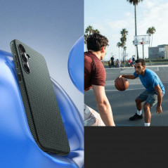 Samsung Galaxy S23 FE Coque Spigen  Liquid Air Vert abysses