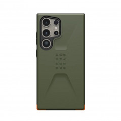 Samsung Galaxy S24 ULTRA Coque Urban Armor Gear Civilian Étui haut de gamme  MagSAFE  Olive