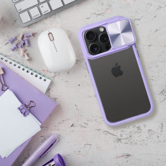 Apple iPhone 12 Pro Coque Slider Violet (Purple)