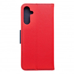 Samsung Galaxy A15 LTE Portefeuilles Fancy Book Rouge / Marine
