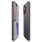 Apple iPhone 15 Pro Max Coque Spigen Thin Fit Gris bleuâtre foncé