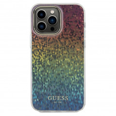 Apple iPhone 13 Pro Coque Guess IML Faceted Mirror Élégant  Disco irisé
