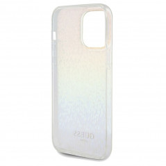 Apple iPhone 13 Pro Coque Guess IML Faceted Mirror Élégant  Disco irisé