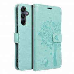 Samsung Galaxy A15 LTE Portefeuilles MEZZO Book Arbre  Vert