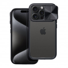 Apple iPhone X Coque Slider Noir