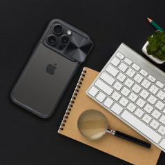 Apple iPhone X Coque Slider Noir