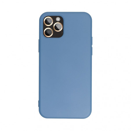Samsung Galaxy A55 Coque Silicone Élégant  Bleu