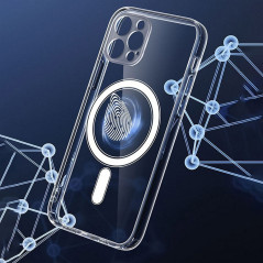 Apple iPhone 13 mini Coque Clear Mag Cover MagSAFE  Transparent