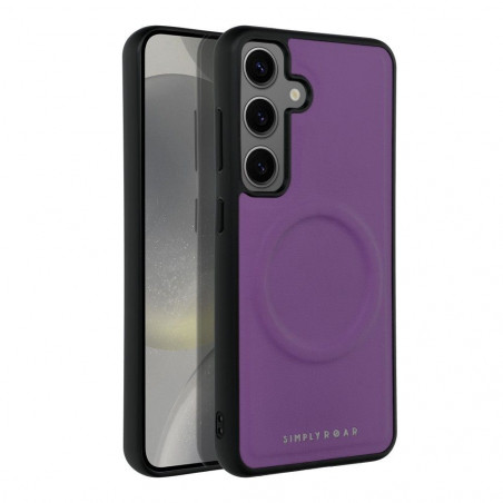 Samsung Galaxy S24 Coque Roar Mag Morning Élégant MagSAFE Violet (Purple)