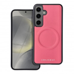 Samsung Galaxy S24 Coque Roar Mag Morning Élégant  MagSAFE  Rose vif