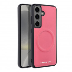 Samsung Galaxy S24 Coque Roar Mag Morning Élégant  MagSAFE  Rose vif