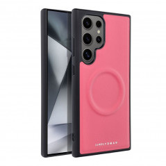 Samsung Galaxy S24 ULTRA Coque Roar Mag Morning Élégant MagSAFE Rose vif