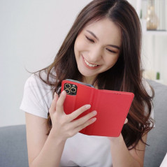 XIAOMI Redmi Note 13 Pro 5G Portefeuilles Smart Case Book Rouge