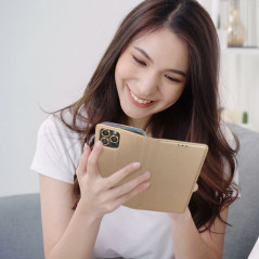 XIAOMI Redmi Note 13 Pro 5G Portefeuilles Smart Case Book Or