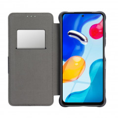 XIAOMI Redmi Note 13 Pro 5G Portefeuilles Razor Book Fibre de carbone, Modèle de carbone  Vert foncé