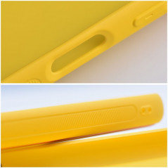 Samsung Galaxy S20 FE Coque Leather Jaune