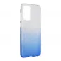 Samsung Galaxy A72 LTE Coque Shining Transparent et bleu