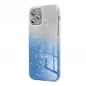 Samsung Galaxy A72 LTE Coque Shining Transparent et bleu