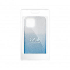 Samsung Galaxy A72 LTE Coque Shining Transparent et bleu