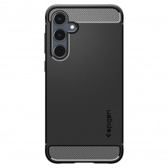 Samsung Galaxy A55 Coque Spigen Armor Fibre de carbone, Élégant  Noir