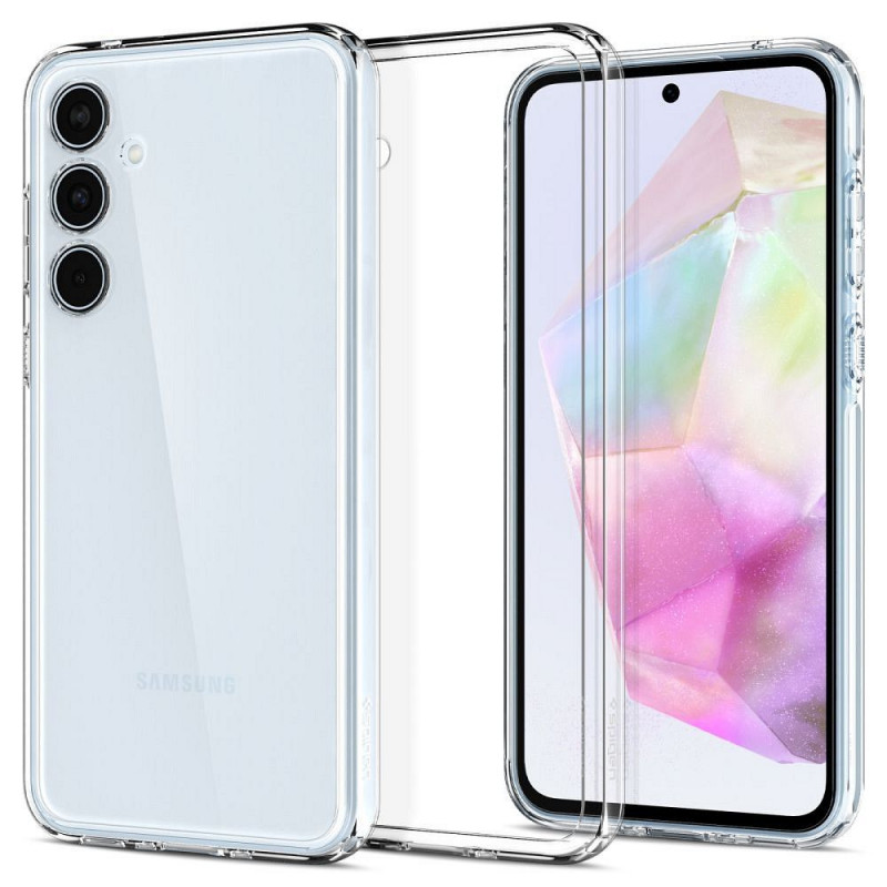 Samsung Galaxy A35 Coque Spigen Ultra Hybrid Clair comme du cristal  Transparent