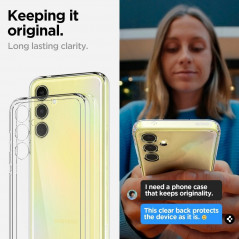 Samsung Galaxy A35 Coque Spigen Ultra Hybrid Clair comme du cristal  Transparent